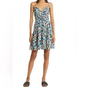 Rails Carmen Smock Waist Floral Sundress